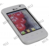 LG Optimus L1 II Dual E420 White (1GHz, 512MbRAM,3.0" 320x240  IPS,3G+BT+WiFi+GPS,4Gb+microSD, 2Mpx,Andr4.1)