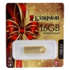Флеш Диск Kingston 16Gb DataTraveler GE9 KC-U6216-3T USB2.0 New Year золотистый