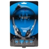 Наушники с микрофоном Oklick HS-316U черный 1.2м USB. Volume control, Mic mute