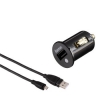 Зарядное устройство Hama H-108387 автомобильное USB 5 В/2.1 A для планшетных компьютеров черный  (00108387)
