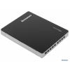 Мини-компьютер Lenovo IdeaCentre Q190 i3-3217U (1.8)/2G/1T/Int:Intel HD 4000/WiFi/DOS (57319622) (Black-Silver) (57319622)