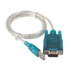 Кабель-адаптер USB AM <-> COM DB9M(RS232) Orient USS-102  1.2 метра, крепление COM винты, ret (29629)