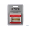 Переходник Spakrs Jack 3.5 mm вилка - Jack 6.3 mm розетка, аудио-стерео, GOLD BGL1100