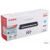 Картридж Canon 707C для принтеров Canon Laser Shot LBP5000. Голубой. 2000 страниц. (9423A004)