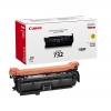 Картридж Canon 732Y для принтеров LBP7780Cx. Жёлтый. 6400 страниц. (6260B002)