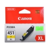 Картридж Canon CLI-451Y XL для MG6340, MG5440, IP7240 . Жёлтый. 685 страниц. (6475B001)
