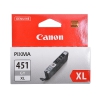 Картридж Canon CLI-451GY XL для MG6340, MG5440. Серый. 780 страниц. (6476B001)