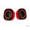 Колонки Konoos 2,0 Usb  KNS-PU10-R (красная),  2х 2,5Вт ГОСТ  или 2х5W Rms