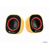 Колонки Konoos 2,0 Usb  KNS-PU10-YELL (желтая),  2х 2,5Вт ГОСТ  или 2х5W Rms