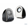Колонки Konoos 2,0 Usb KNS-PU50-W (белая) 2x3W ГОСТ, 220V/ Usb/ 4x AA
