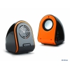 Колонки Konoos 2,0 Usb  KNS-PU50-R (оранжевая) 2x3W ГОСТ, 220V/ Usb/ 4x AA
