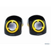 Колонки Konoos 2,0 Usb KNS-PU60-YELL(желтая) 2x3W Usb