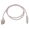 Кабель удлинит. USB 2.0 Gembird/Cablexpert AM/AF, 75см, пакет  CC-USB2-AMAF-75CM/300