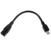 Кабель USB 2.0 OTG Gembird/Cablexpert USBAF/Mini-BM, 0.15м, пакет A-OTG-AFBM-002