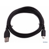 Кабель USB 2.0 Pro Gembird/Cablexpert AM/miniBM 5P, 1.8м, экран, черный, пакет  CCP-USB2-AM5P-6