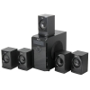 Колонки Sven HT-200  5.1  5*12+20 Вт ПДУ  FM-тюнер и часы (SV-0140200BK)