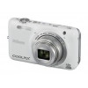 PhotoCamera Nikon CoolPix S6600 white 16Mpix Zoom12x 2.7" 1080 25Mb SDHC opt turLCD WiFi Li-Ion (VNA445E1)