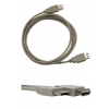 Кабель Buro USB004-A удлинительный USB 1.1 (A-A) M/F 1.8м