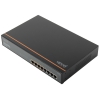 Коммутатор UPVEL UP-208FE 8-портовый 10/100 Мбит/с с 4-мя PoE+ портами,максимальная мощность на порт до 30Вт,мет.корпус,крепления для монтажа в стойку