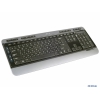 Клавиатура беспроводная мультимедийная Jet.A SlimLine K5 W Black&Grey слим-клавиатура с USB-интерфейсом