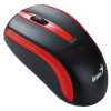 Мышь Genius NS-6005 черный/красный оптическая (1000dpi) беспроводная USB (2but) (31030100102)