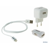 Комплект зарядных устройств Energizer для Apple iPhone/iPad 5 Lighting original, (СЗУ+АЗУ, 2.1 А, 1USB, кабель в комплекте) LCHEH31UEU