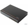 Коммутатор UPVEL UP-218FE 8-портовый 10/100 Мбит/с с 8-ю PoE+ портами,максимальная мощность на порт до 30 Вт,мет.корпус,крепления для монтажа в стойку