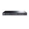 Коммутатор 24PORT 1000M 4SFP POE TL-SG3424P TP-Link 24-портовый гигабитный управляемый коммутатор PoE+ 2 уровня, 24 порта RJ45 10/100/1000 Мбит/с, поддержка 802.3at/af, общее питание по PoE до 320 Вт, 4 комбинированных 1000 Мбит/с SFP-слота, VLAN на базе порта/тэга/MAC-адреса/протокола, изоляция пор