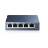 Коммутатор 5PORT 1000M TL-SG105 TP-Link 5-портовый настольный гигабитный коммутатор, 5 портов RJ45 10/100/1000 Мбит/с, металлический корпус