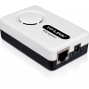 Инжектор PoE TL-POE150S TP-Link Инжектор PoE, поддержка IEEE 802.3af, передача данных и питания по одному кабелю до 100м, пластиковый корпус, карманный размер, Plug and Play