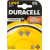 Батарея Duracell LR44-2BL LR44 (2шт) (мин.кол.10)