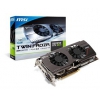 Видеокарта MSI PCI-E N660Ti TF 3GD5/OC GeForce GTX660Ti 3GB DDR5 (192bit) Dual DVI DP HDMI  Retail MSI (MICRO-STAR) (N660TITF3GD5/OC)