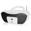 Аудиомагнитола BBK BX310UC белый/черный