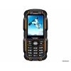 Защищенный Телефон-Рация Ginzzu R6D 2SIM/защита IP67 /2Mpix/FM/фонарик/рация 400-470МГц до 3км/1700мАч/Черно-Оранжевый