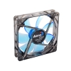Вентилятор Aerocool Lightning 12см "Blue Edition" (синяя подсветка), 3+4 pin, 41.4 CFM, 1200 RPM, 22.5 dBA (4713105951394)