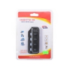 Концентратор USB 3.0 Orient BC-306 (4 Port, черный, с выключателями) (29680)