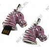 Qumo Charm <QM8GUD-Charm-HRS-Pink> USB2.0 Flash Drive  8Gb (RTL)