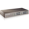 Коммутатор 16PORT 1000M TL-SG1016D TP-Link 16-портовый гигабитный настольный/монтируемый в стойку коммутатор, 16 портов RJ45 10/100/1000 Мбит/с, 1U 13-дюймовый стальной корпус