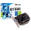 Видеокарта MSI PCI-E nVidia N630-4GD3 GeForce GT 630 4Gb 128bit DDR3 810/1000 DVI/HDMI/mHDMI/CRT/HDCP RTL