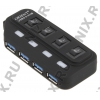 Orient <BC-306> USB3.0 Hub 4  port  с  выключателями
