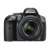 PhotoCamera Nikon D5300 KIT grey 24.1Mpix 18-55VR 3" 1080p SDHC turLCD Набор с объективомEN-EL14a (VBA372K001)