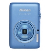 PhotoCamera Nikon CoolPix S02 blue 13.2Mpix Zoom3x 2.5" 1080 7.3Gb CCD IS opt TouLCD Li-Ion (VNA453E1)