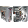 MIDITOWER THERMALTAKE <VM2420> SILVER WINDOW XASER III VM2000 ATX 420W (для P4) ALUMINUM