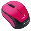 Мышь Genius Micro Traveler 9000R розовый/черный оптическая (1200dpi) беспроводная USB для ноутбука (2but) (31030108101)