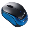 Мышь Genius Micro Traveler 9000R синий/черный оптическая (1200dpi) беспроводная USB для ноутбука (2but) (31030108102)