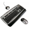 DEFENDER WIRELESS KEYBOARD+MOUSE <WRS-5400> BLACK (Кл-ра ERGO,М/Мед,PS/2,FM+Мышь 4кн,ROLL,OPTICAL,PS/2, FM)