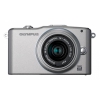 PhotoCamera Olympus Pen E-PM1 kit silver 12.3Mpix EZ-M1415 3" 1080i SDHC Li-Ion (V20601ESE000)
