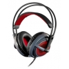 Наушники с микрофоном Steelseries Siberia v2 Dota2 Edition черный/красный 1м накладные оголовье (51143)