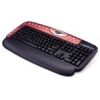 Клавиатура Genius KB-29e <Black&Red> Calculator Ergo <PS/2> 104КЛ+30КЛ М/Мед+Roll+Калькулятор