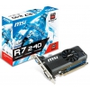 Видеокарта MSI PCI-E ATI R7 240 2GD3 LP Radeon R7 240 2048 2Gb 128bit DDR3 780/1800 DVI/HDMI/CRT/HDCP RTL